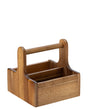 Small Wooden Table Caddy - Pack 2