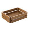 Acacia Small Crate 8.75" x 6.25" (22 x 16cm)