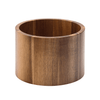 Acacia Punch Barrel Stand / Bowl 6.75" (17cm)
