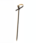 Bamboo Black Knotted Skewer 3.5" (9cm)