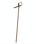 Bamboo Black Knotted Skewer 4.75" (12cm)