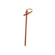 Bamboo Red Knotted Skewer 3.5" 