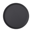Black Non Slip Tray Round 16" (40.5cm)