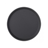Black Non Slip Tray Round 11" (28cm)