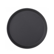 Black Non Slip Tray Round 14" (35.5 cm)