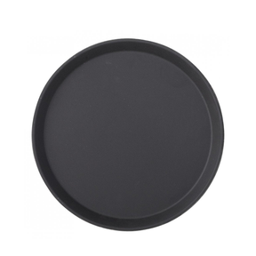 Black Non Slip Tray Round 14" (35.5 cm)