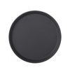 Black Non Slip Tray Round 14" (35.5 cm)
