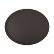 Black Non Slip Tray Oval 27 x 22" (68.5 x 56.5cm)
