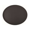 Black Non Slip Tray Oval 27 x 22" (68.5 x 56.5cm)