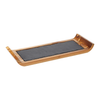 Reversible Acacia Board with Indents 16.25 x 6"
