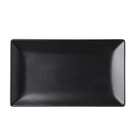 Noir Rectangular Black Plate 10 x 5.75"