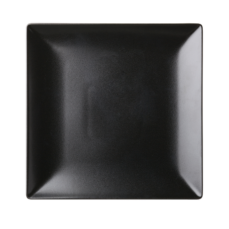 Noir Square Plate 10" (25.5cm)