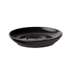 Titan Black Coupe Saucer 4.75" (12cm)