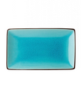 Soho Aqua Rectangular Plate 8.5 x 5.5"(21 x 14cm)