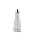 Glass Lighthouse Pepper Shaker Silver Top