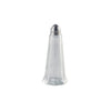 Glass Lighthouse Pepper Shaker Silver Top