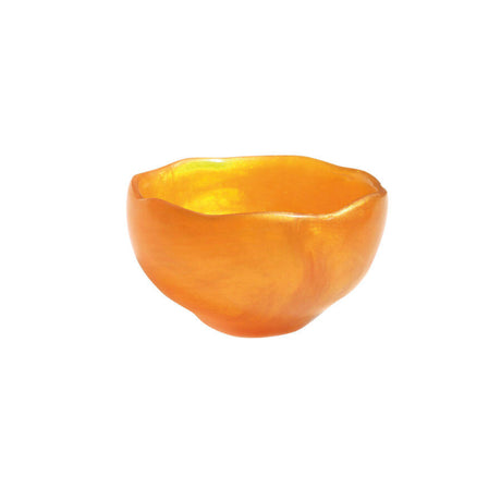 Wave Tangerine Pearl Condiment Bowl 12.1 x 7cm 22.7cl (4 3/4 x 2 3/4" 8oz) - Pack 6