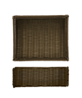 Foldable Polywicker GN1/2 Basket 32.5 x 26.5 x 10cm