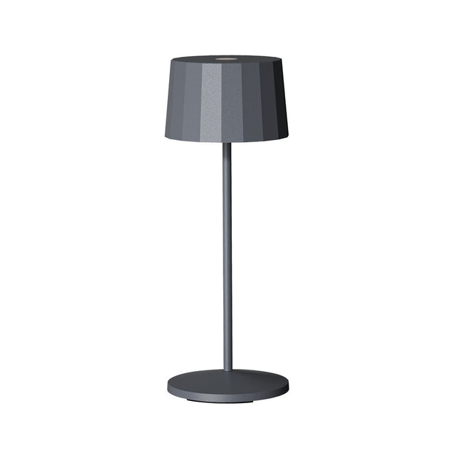 Octa Dark Grey LED Rechargeable Table Light 11 x 28.5cm (4 1/3 x 11 2/5") - Pack 1