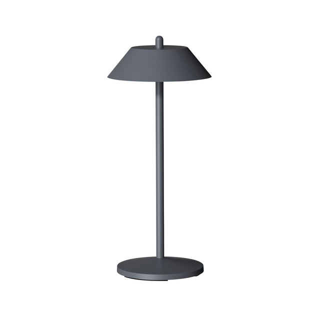 Pirlo Dark Grey LED Rechargeable Table Light 13 x 28cm (5 1/10 x 11") - Pack 1