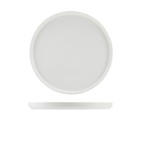 Incise Porcelain Solara Presentation Plate 25cm