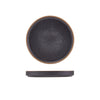GenWare Kava Black Stoneware Presentation Plate 18cm