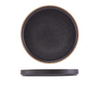 GenWare Kava Black Stoneware Presentation Plate 25cm