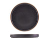 GenWare Kava Black Stoneware Presentation Plate 25cm