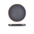 GenWare Kava Dark Grey Stoneware Presentation Plate 20cm