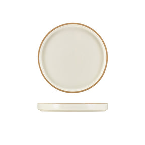 GenWare Kava White Stoneware Presentation Plate 18cm