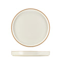 GenWare Kava White Stoneware Presentation Plate 20cm