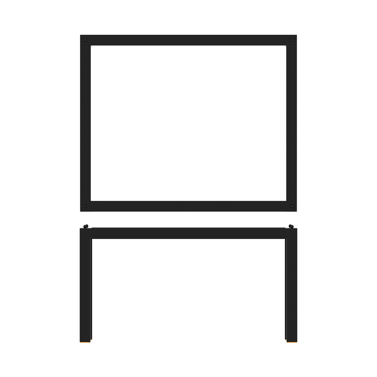 Black Luxor Metal GN1/2 Riser 32.5 x 26.5 x 17cm