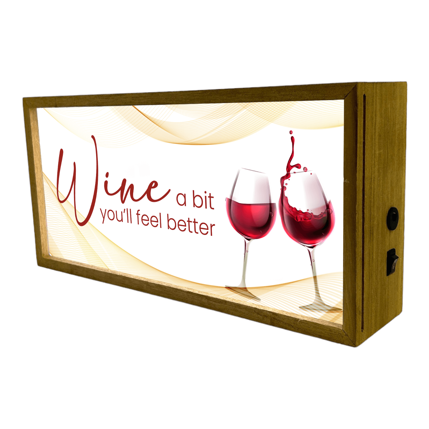 light box for home wine