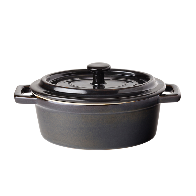 Midnight Oval Casserole 6" (15cm) 17oz (48cl)
