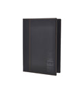 Contemporary A4 Menu Holder Black 4 Pages