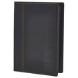 Contemporary A5 Menu Holder Black 4 Pages