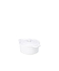 Genware Porcelain Covered Mini Casserole Dish 10.5cm/ 4"