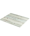 White Wash Wood Effect Melamine Platter GN 1/2