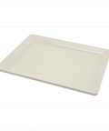 White Melamine Platter GN 1/2 Size 32 X 26cm