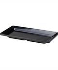 Black Melamine Platter GN 1/3 Size 32X17.5cm