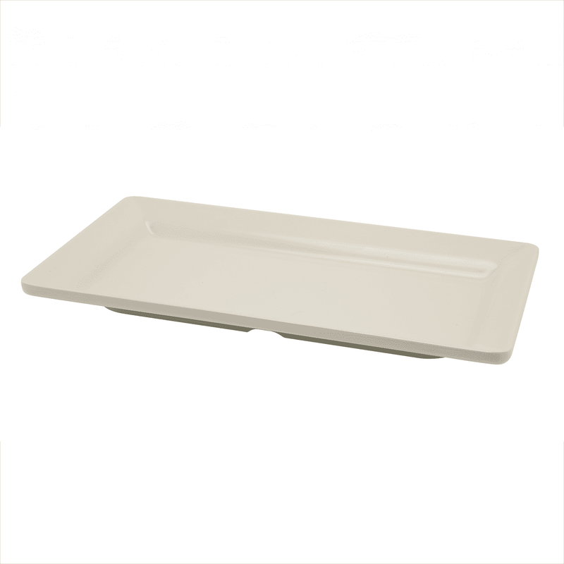 White Melamine Platter GN 1/3 Size 32X17.5cm