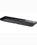 Black Melamine Platter GN 2/4 Size 53X17.5cm