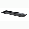 Black Melamine Platter GN 2/4 Size 53X17.5cm