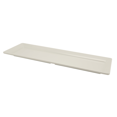 White Melamine Platter GN 2/4 Size 53X17.5cm