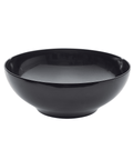 Black Melamine Round Buffet Bowl 25.7cm