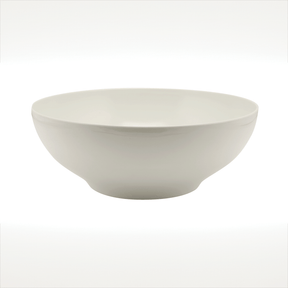 White Melamine Round Buffet Bowl 25.7cm