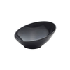 Black Melamine Slanted Buffet Bowl 21 x 20 x 10cm