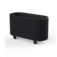 Oval_Black_Ice_Bin_Cart_with_Ice_Bin_-_Pack_1