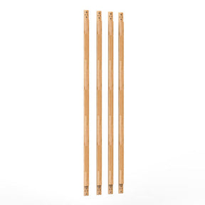 Canvas Natural Bamboo Frame Up Rights Set of 4 - Pack 1
