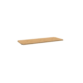 Canvas Natural Bamboo Shelf 118 x 46 x 2cm (46 1/2 x 18 x 4/5") - Pack 1